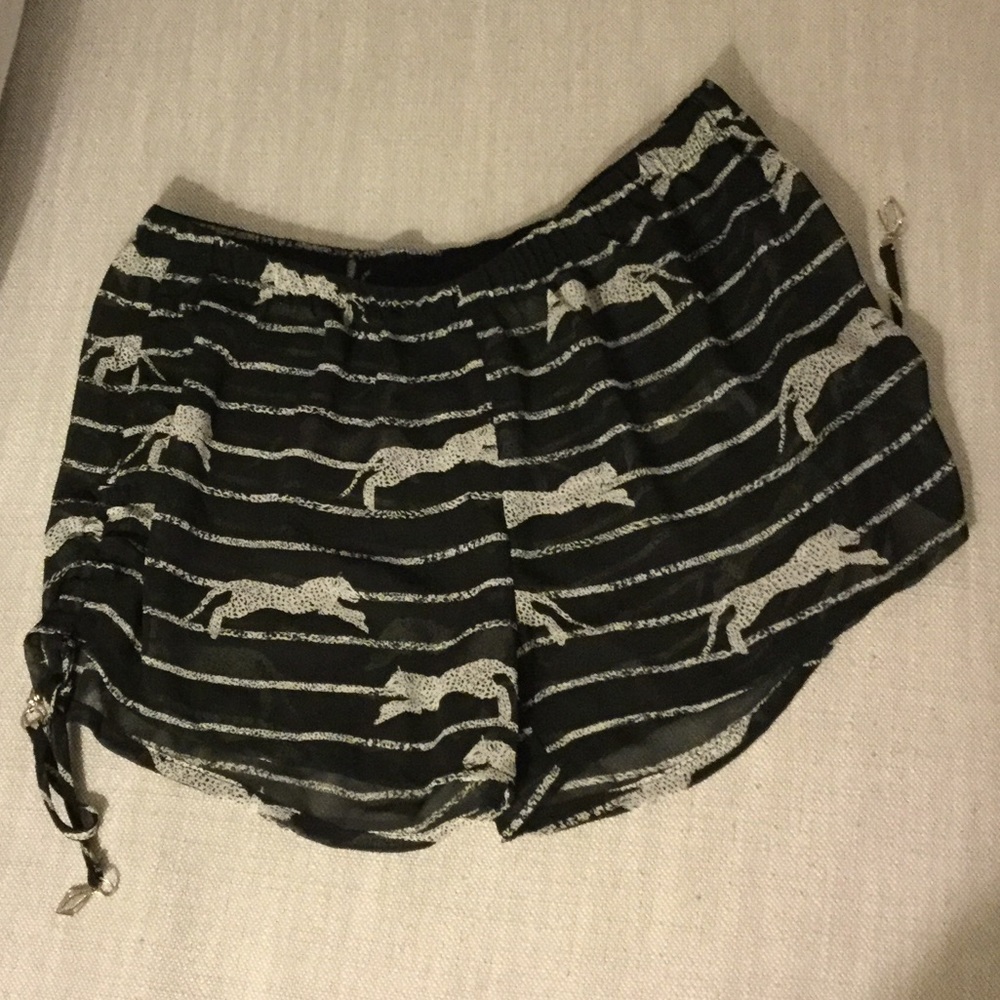 Sheer swim bottom coverups